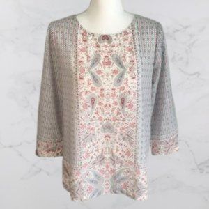 Mercer & Madison lightweight pullover blouse, M